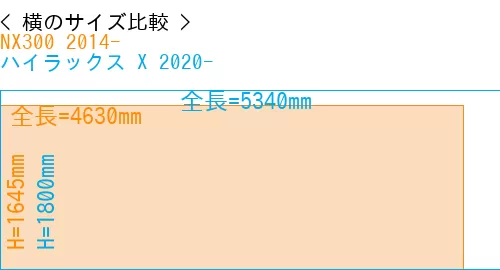 #NX300 2014- + ハイラックス X 2020-